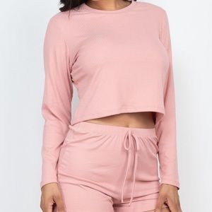 Lounge Around Top & Short Set